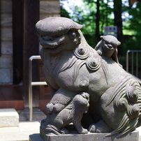 狛犬_妙法寺