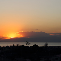 Sunset at Shonan Beach