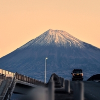 冬至の朝景　～富士山～