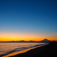 夕暮れ