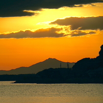 写真エッセイ：涸沼から筑波山を望む２