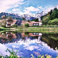 初夏の情景 ～白馬村～