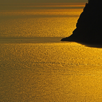 夕凪の海 黄金色のさざ波　IGP8718zz