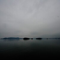 朝の大村湾