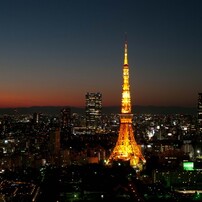 東京タワーのある風景