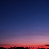 暮れの空