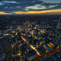 東京の夜が始まる(サンシャイン60 その10)