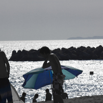 seaside blue