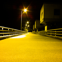 夜の・・・ダム？