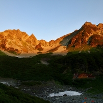 涸沢の夜明け