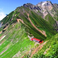 北アルプス（唐松岳、五竜岳の大眺望2012）