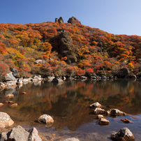 紅葉の池