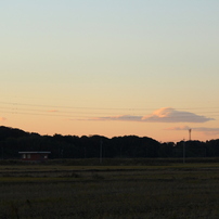 初めて夕景撮ってみた＾＾