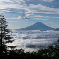 櫛形山（山頂付近）