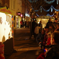 Christmas market in Worcester 2012