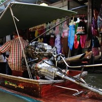 タイ王国　水上マーケット