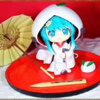 ねんどろいど ＃303 雪ミク 白無垢ver.