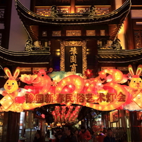 ２０1３年上海の春節：豫園の灯会
