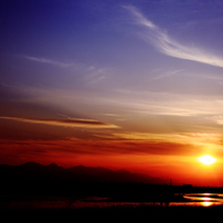 坂東太郎の夕暮れ