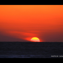 ２０１３．４．４　夕景の時　北海道増毛郡より