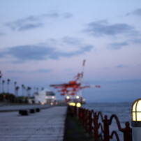 街の風景。