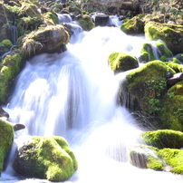 宮城県　象ヶ沢湧水噴水