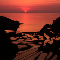 さよならの夕日