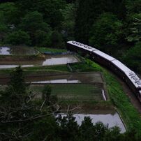 わたらせ渓谷号が行く