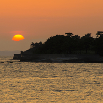 佐久島　～夕日～