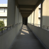 学校の渡り廊下