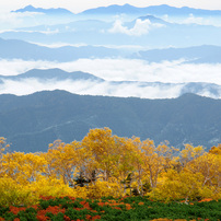 乗鞍岳の紅葉 -1