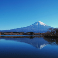 田貫湖逆さ富士　その１