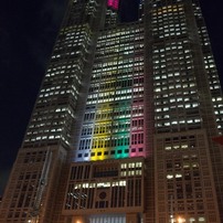 2020年東京オリンピック開催記念都庁ライトアップ