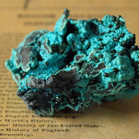 珪孔雀石　chrysocolla