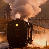 ニセコ駅にて