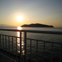 瀬戸内の夕陽８
