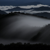 月明かりの風景