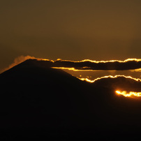山と富士山