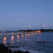 朝の角島大橋