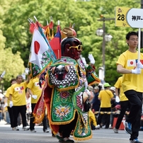 神戸まつりにて　絆