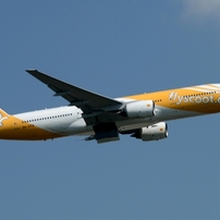 離陸（146）flyscoot 777-212 