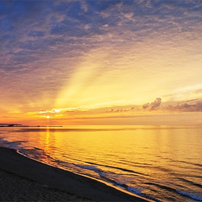 砂丘の夕暮れ　その1