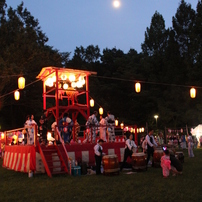 月夜の夏祭り