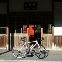 八代～人吉 ８０kmサイクリング  白石駅