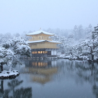 京の雪景色