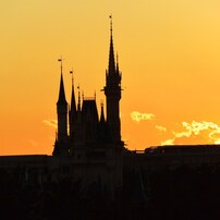 夕暮れ