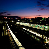 上野駅　夜風景２