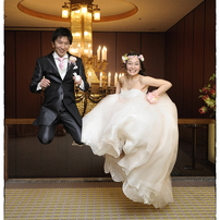 結婚式の写真　お二人　01