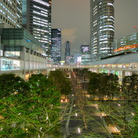 品川インターシティの夜景です
