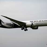 着陸　Air New Zealand 787-9 